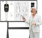 75" Smart Board for Business, Large Interactive Whiteboard by QIXZOCV