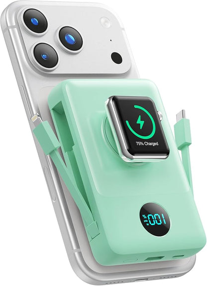 6 in 1 Magnetic Portable Charger by APHUWJ