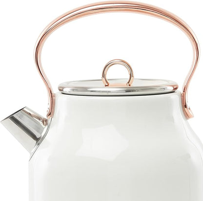 Haden Heritage 1.7 Liter Stainless Steel Electric Kettle, Hot Water Kettle - Image 8