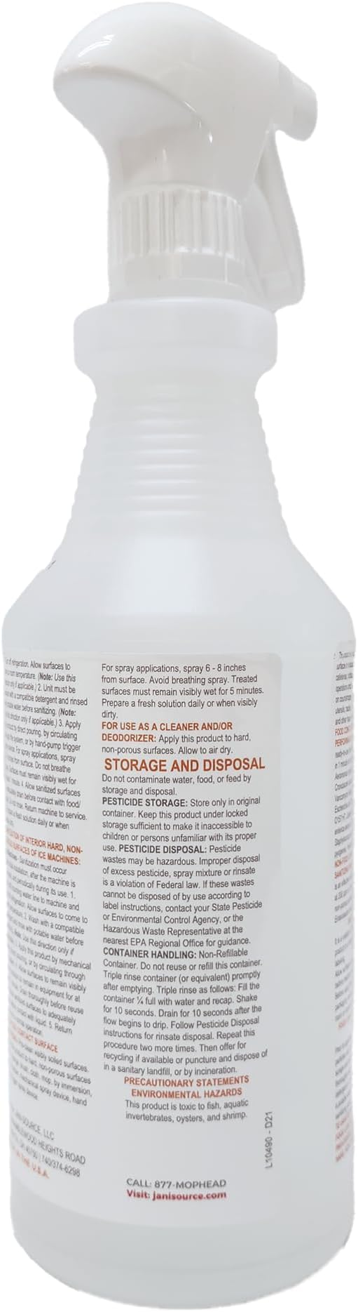 Bussit Clean Food Surface Sanitizer & Cleaner, Kills 99.9% of Kitchen Bacteria - Image 5