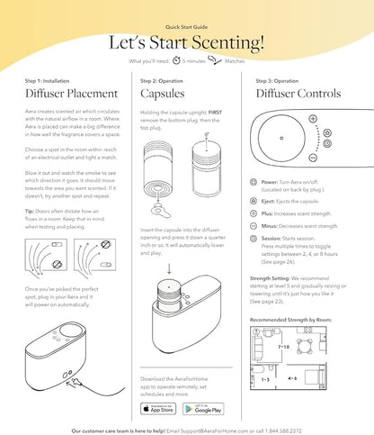 Aera Essential Oil Fragrance Diffuser + Citrus Scent Refill - Image 9