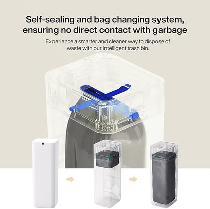 Airdeer L2 Automatic Trash Can, 8 Gallon Self Sealing and Self-Changing Smart - Image 3