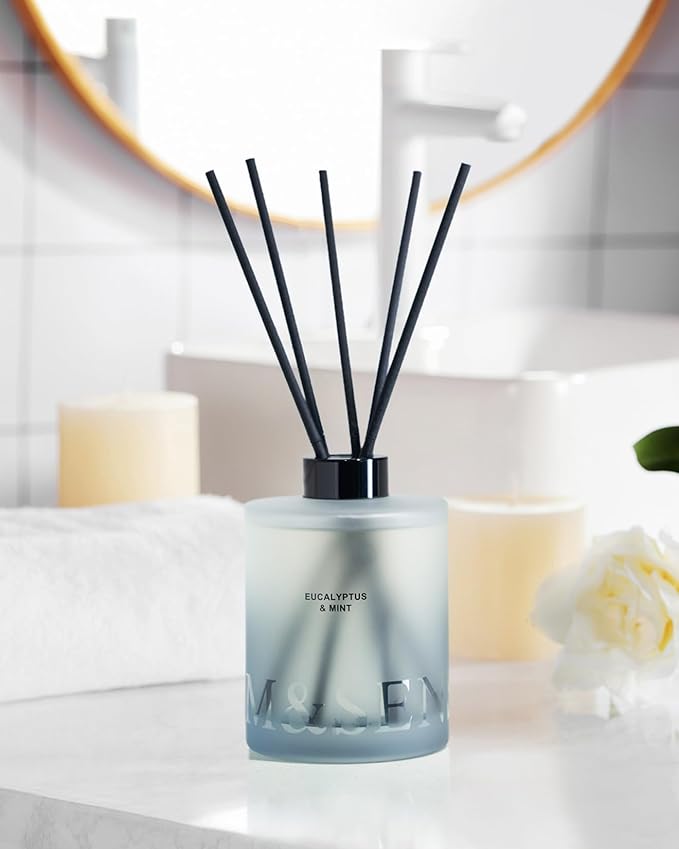 M&SENSE Eucalyptus & Mint Reed Diffuser Set - Image 6
