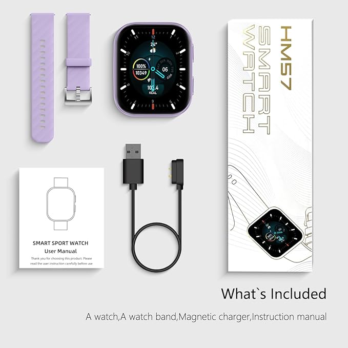 FITVII Health & Fitness Tracker, Smart Watch - Image 8