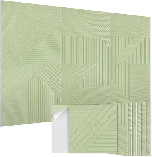 EVENRISING Acoustic Panels 6 Pack, Soundproof Wall Panels 23.6 x 23.6 Inches by EVENRISING