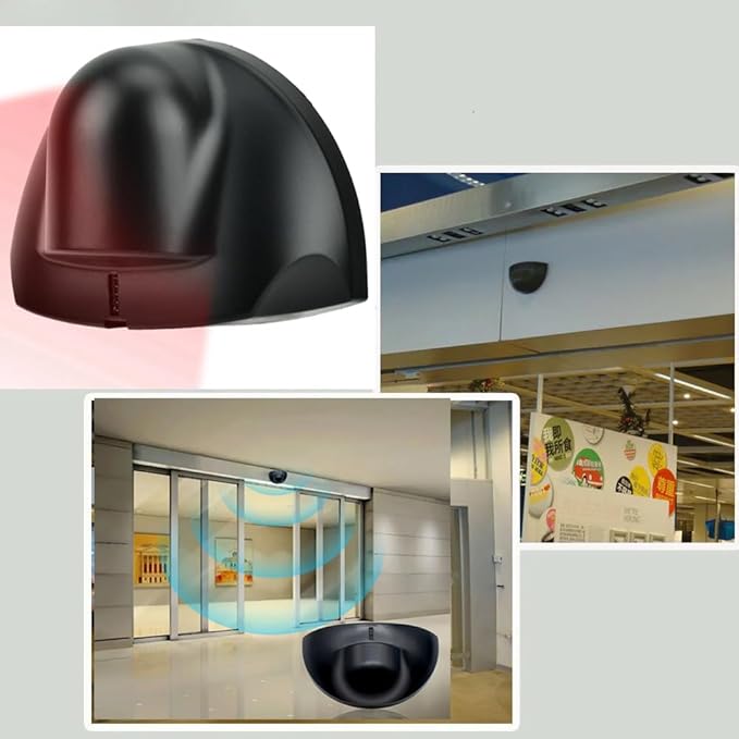 MENGQI-CONTROL 2 Doors PIR Exit Motion Sensor Access Control Metal Waterproof - Image 7