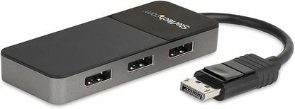 StarTech.com 3-Port DisplayPort 1.4 Splitter, DisplayPort to 3x DP by StarTech