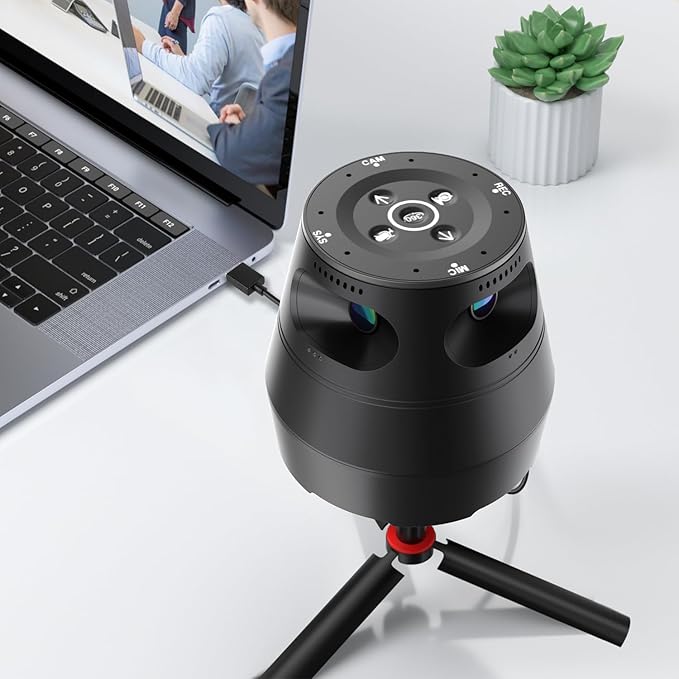 Meeteasy 360 Conference Camera, Immersive Video Conference Experience, Both - Image 6