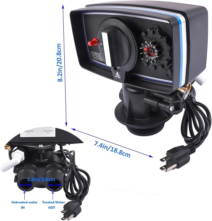 5600 Water Softener Timer, 110V 12 Day Timer Control Valve - Image 4