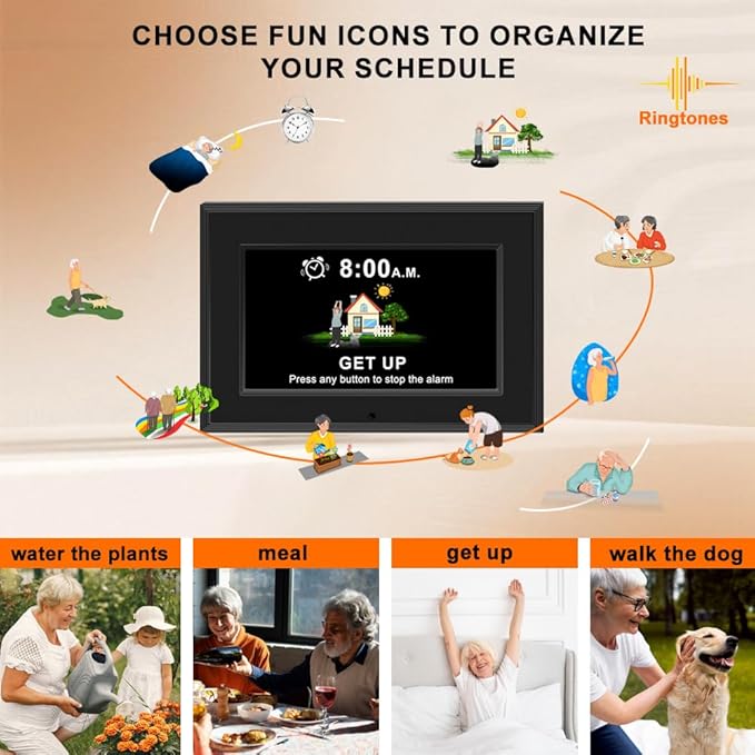 MYFMLI Digital Alarm Clock for Seniors - Image 3