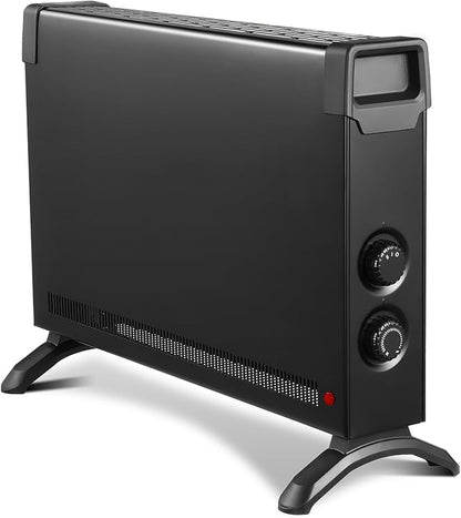 Convection Panel Heater, 1500W Freestanding Portable Space Heater Quick Heat by Kucreiheat