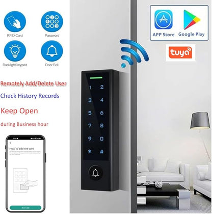 MENGQI-CONTROL WiFi Remote Manage IP66 Watreproof Access Control Keypad 600lbs - Image 2