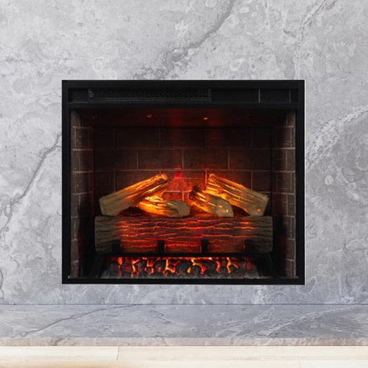 Modern Ember Uptown 23" Smart Electric Fireplace Insert, Alexa/WiFi Enabled by ModernEmber