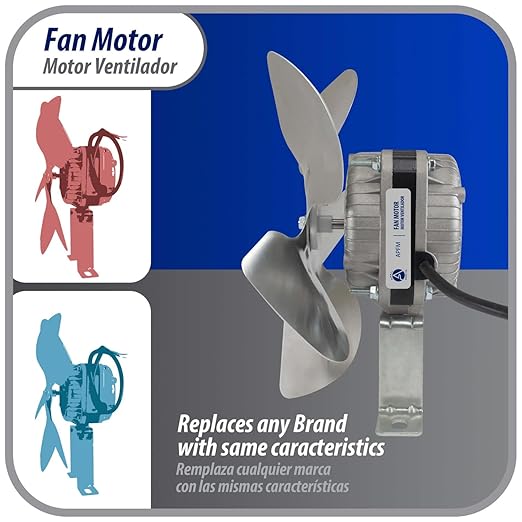 Appli Parts APFM-51E 5W refrigeration condenser and evaporator motor 115V 60Hz - Image 7