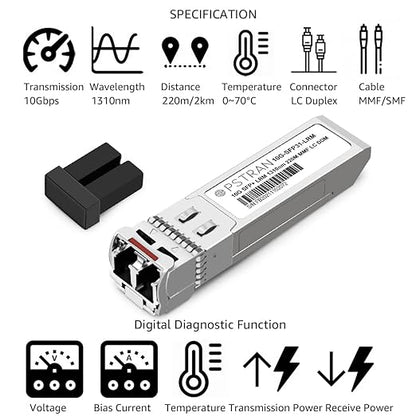 OPSTRAN 10GBASE-LRM SFP+ Optical Transceiver Module Compatible - Image 2