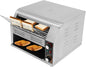 2400W Stainless Steel Countertop Bread Oven, Commercial Toaster Conveyor by Unknown
