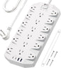 Power Strip Surge Protector, SUPERDANNY 18 Outlets by SUPERDANNY