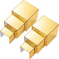 Chuangdi 2 Sets Acrylic Display Risers, Product Stand, Jewelry Display Riser by Chuangdi