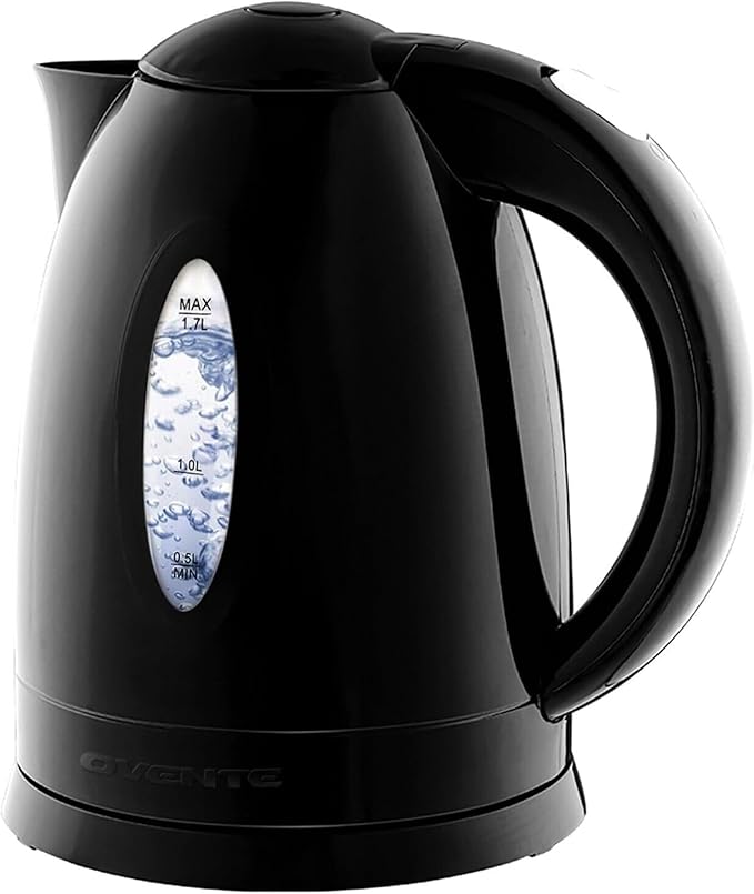 OVENTE Electric Kettle, 1.7L Fast Boiling Water Heater by Ovente+