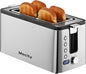 Mecity 4 Slice Toaster, Long Slot Toaster by Mecity