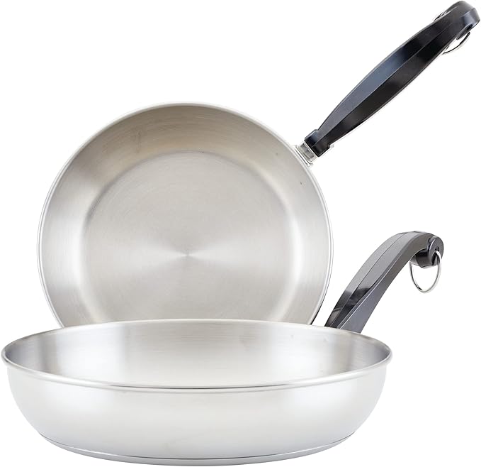 Farberware Classic Stainless Steel Frying Pan Set / Fry Pan Set / Stainless by Farberware