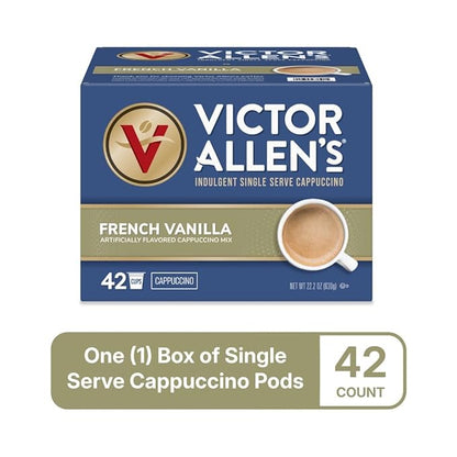 Victor Allen's Coffee French Vanilla Flavored Cappuccino Mix, Single Serve - Image 3