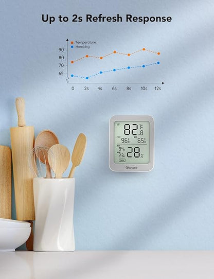 Govee Indoor Hygrometer Thermometer 3 Pack, Notification Alert - Image 6