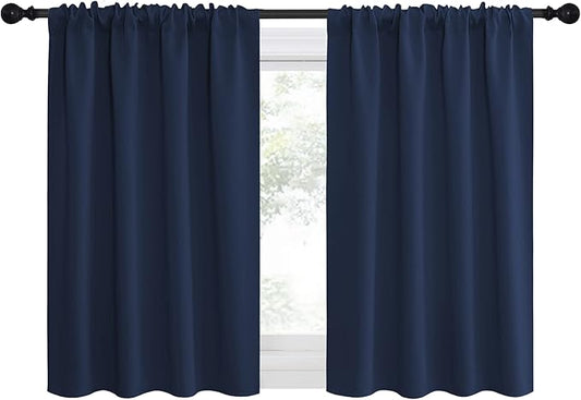 NICETOWN RV Blackout Curtains for Camper Windows, Kitchen Curtains, Short by NICETOWN