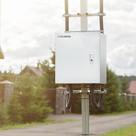 Outdoor Electrical Box 12 x 12 x 8''D NEMA 4X Enclosure Steel Box, Waterproof & - Image 6