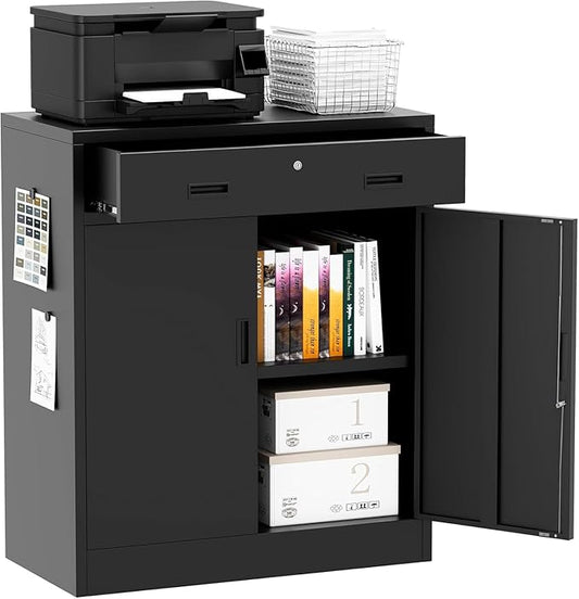 Metal Storage Cabinet 36" H, Garage Storage Cabinet by TaskStorz
