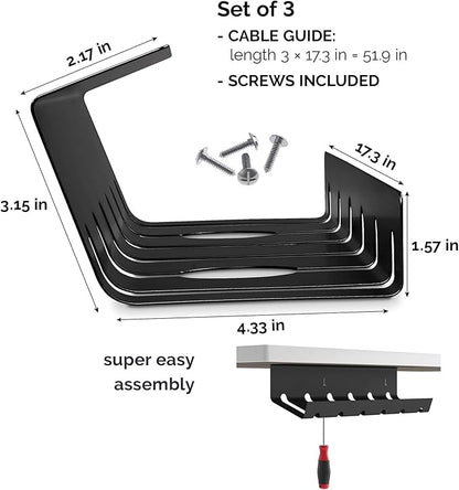 PAMO Cable Management Under Desk - Image 3