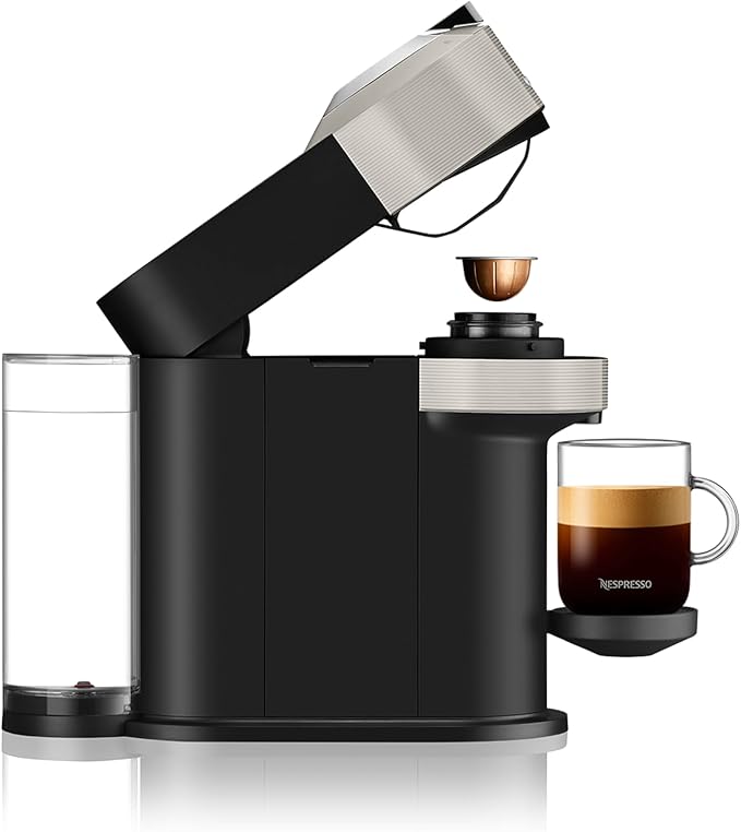Nespresso Vertuo Next Coffee and Espresso Maker by Breville, Light Grey - Image 9