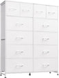 WLIVE Tall White Dresser for Bedroom by WLIVE