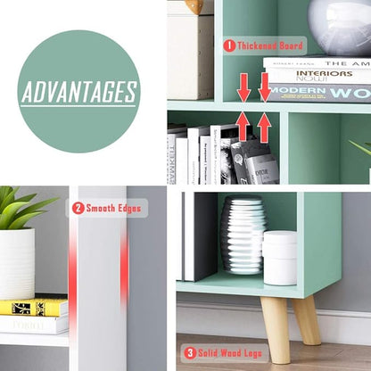 IOTXY Wooden Open Shelf Bookcase - Image 7