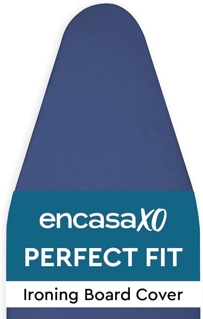 Encasa XO Ironing Board Cover and Pad 54"x15" - 4mm Felt Large Iron Board Cover by EncasaXO