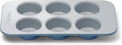 Caraway Nonstick Ceramic 6 Cup Muffin Pan – Non-Toxic, PTFE & PFOA Free – Oven by Caraway