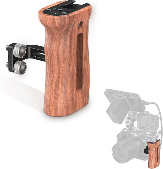 SmallRig Wooden Side Handle by SmallRig