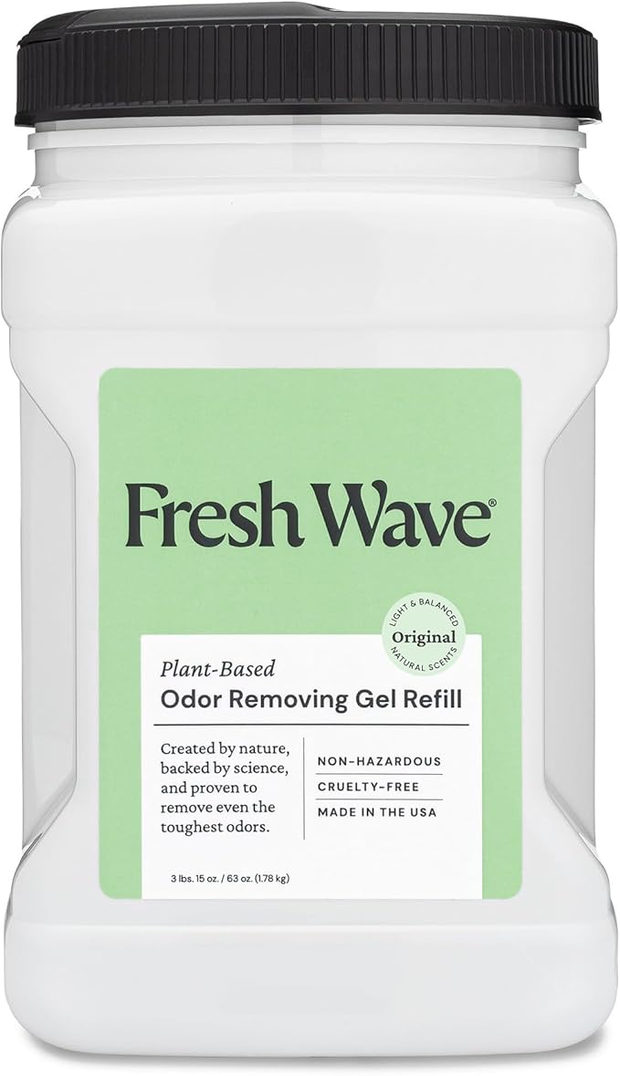 Fresh Wave Original Scent Odor Removing Gel Refill, 63 oz. | Safer Odor by FreshWave