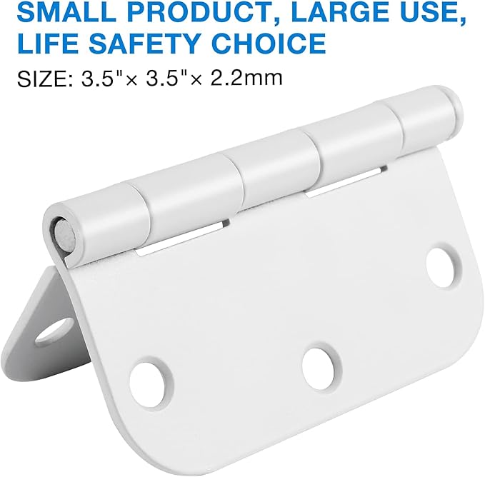 12 Pack Interior 3.5" Door Hinges - Image 3