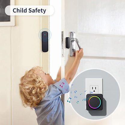 Door Chime, Door Chimes When Door Opens, Door Sensor Door Open Alarm - Image 5