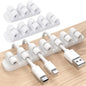 SOULWIT Upgraded Cable Holder, Cable Management Cord Organizer Clips Silicone by SOULWIT