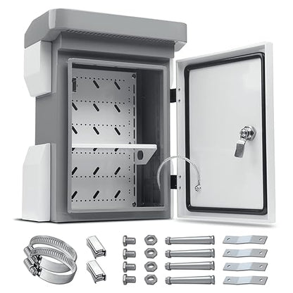 Outdoor Electrical Box, Cold-Rolled Steel Plate, Aluminum Alloy Back Beam by Namunanee