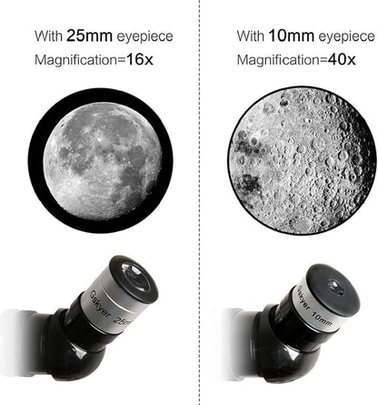 Gskyer Telescope, 70mm Aperture 400mm AZ Mount Astronomical Refracting Telescope - Image 3