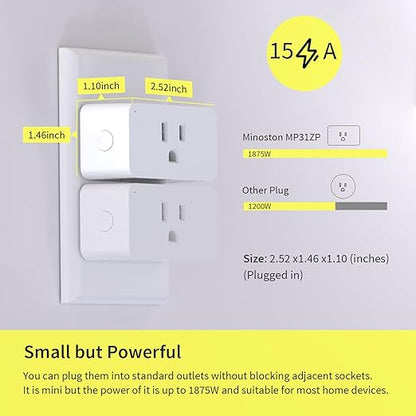 Minoston Z-Wave 800 Series Zwave Plug - Image 5