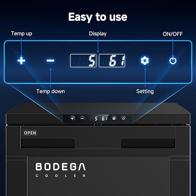 BODEGACOOLER 12 Volt Refrigerator, 83L RV Refrigerator APP Control, RV Fridge - Image 8