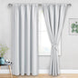 JIUZHEN Curtains for Bedroom by JIUZHEN