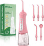 WellLeo Water Flosser for Teeth, Portable Oral Irrigator Rechargeable Water by Wellleo