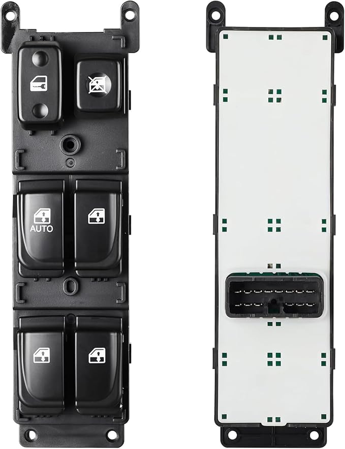 SCHUSSPART Front Left Driver Side Master Power Window Control Switch Button - Image 2
