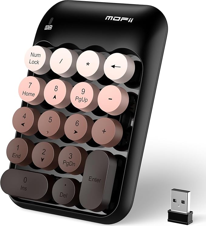 MOFII Cute Colorful Wireless Number Pad by MOFII