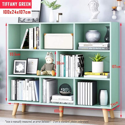 IOTXY Wooden Open Shelf Bookcase - Image 3
